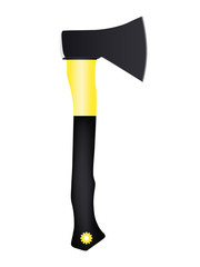 Vector illustration of axe