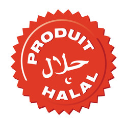 Bouton produit - viande halal