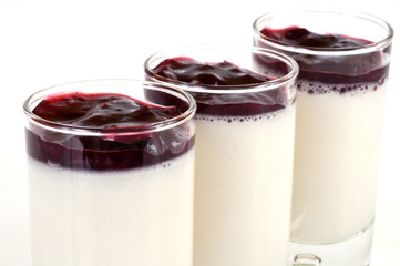 Panacotta cerise