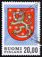 Postage stamp Finland 1978 Finnish Arms from Grave of King Gusta