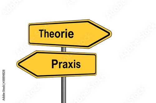 &quot;Umleitungsschilder Theorie Praxis freigestellt&quot; Stockfotos und lizenzfreie Bilder auf Fotolia