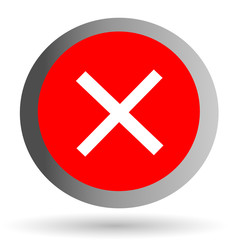 Obraz premium bouton-non