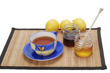 tea with lemon