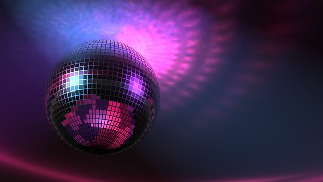 Disco Ball and Lights at Club 3D Animation