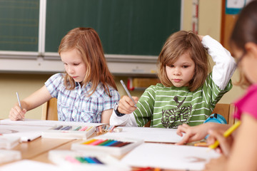 Kinder in der Grundschule