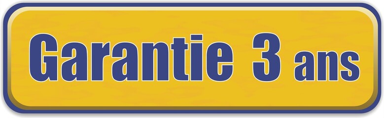 bouton garantie 3 ans