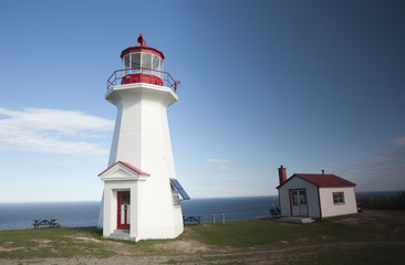 Fototapeta na wymiar gaspe cape lighthouse