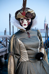 Obraz na płótnie Canvas Venetian carnival mask
