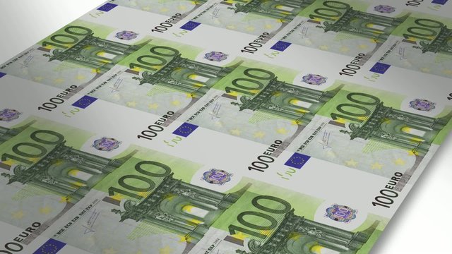 Mint - Printing 100 euro bills