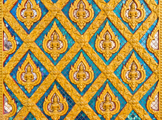 Angel decoration on wall