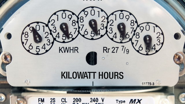 Electricity Meter (Time-lapse)