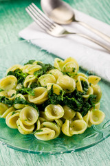 Orecchiette with Turnip tops
