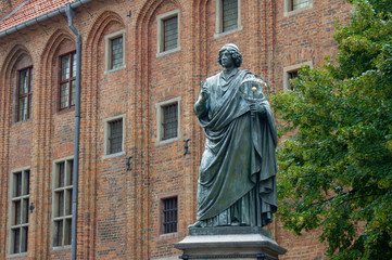Pomnik astronoma, Mikołaj Kopernik, Polska, Toruń - obrazy, fototapety, plakaty