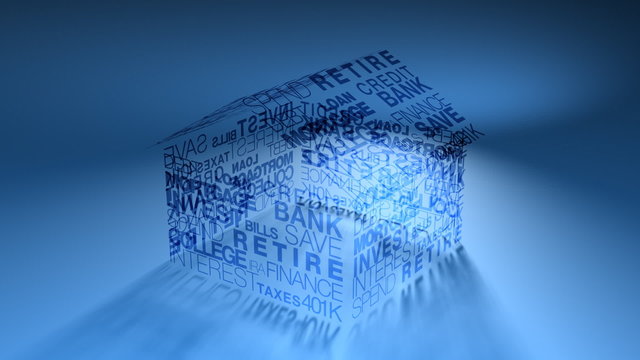 Financial Words House