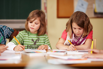 Kinder in der Grundschule