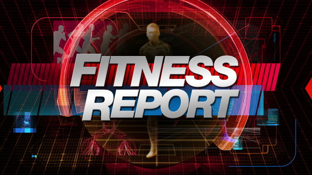 Fitness Report - Broadcast Title Graphic