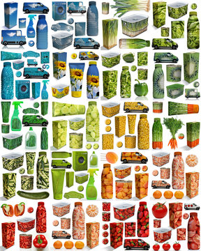 divers d'objets