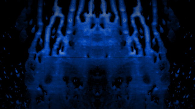 Grunge + Ink Rorschach Abstract