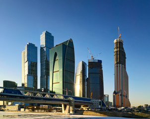 Moscow city business center