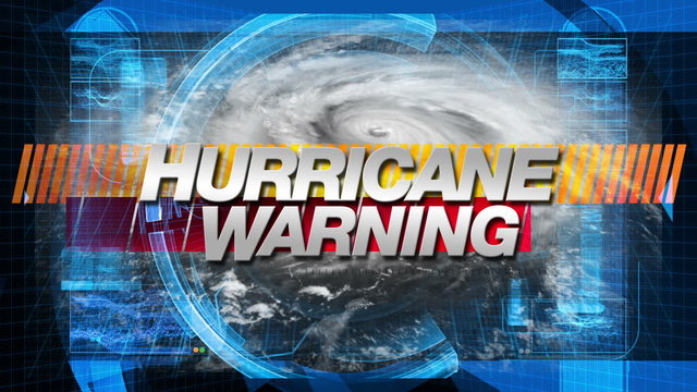 Hurricane Warning - Title Graphics