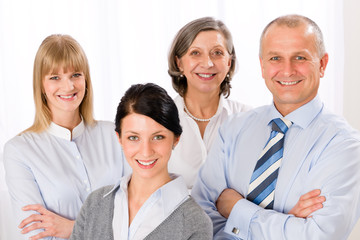 Obraz premium Confident business team smiling portrait