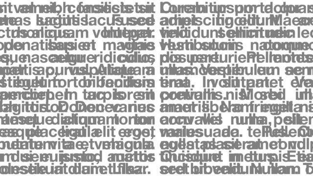 Abstract Text Design (Lorem Ipsum)