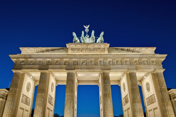 The Brandenburger Tor at Berlin, Germany