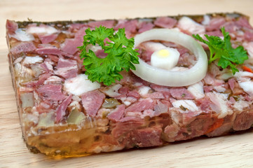 Schweinskopfsülze