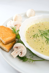 mushroom soup .
