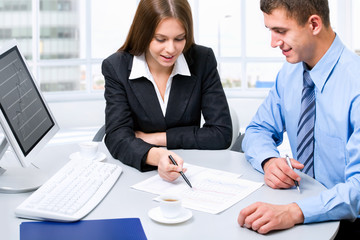 Fototapeta premium Colleague