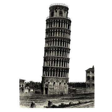 La tour de Pise