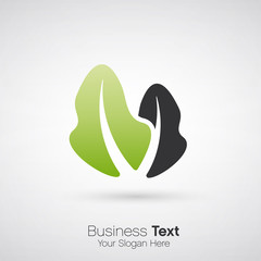 vecteur feuille verte