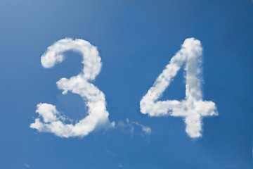 3 and 4  clouds number