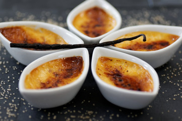 crème brûlée en étoile 10