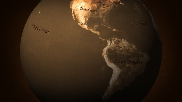 Old World Globe (HD Loop)