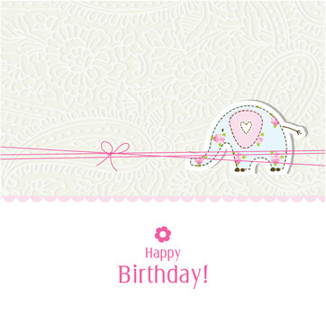Greeting card with copy space