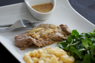 noix de veau & pommes de terre sautées 3