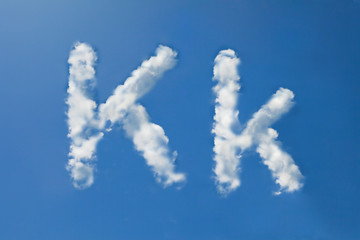 k font clouds