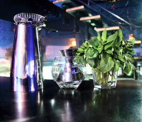 Shaker and bar inventory