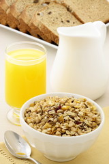 delicious fresh breakfast