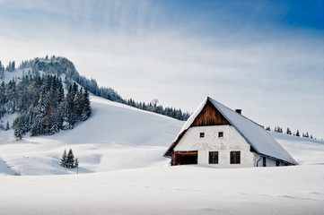 Romantische Winderlandschaft