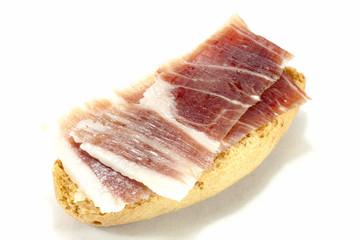 ham iberian toast