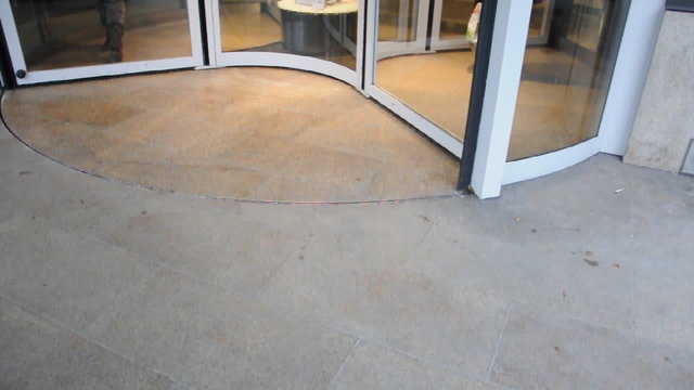 Dreht&uuml;re im Kaufhaus