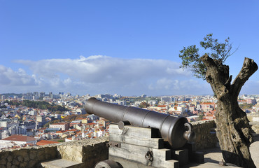 Aussicht auf Lissabon, Portugal