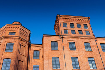 Fototapeta na wymiar old factory in Lodz Poland