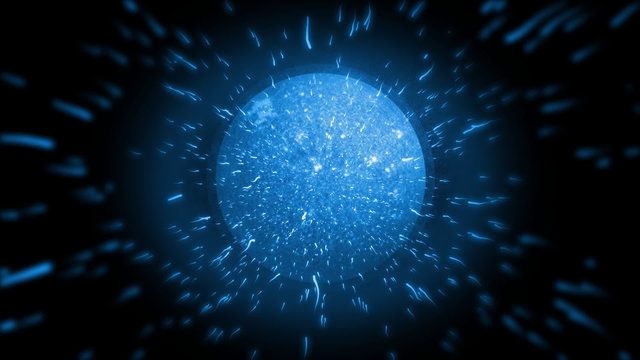 Sperm Swimming to Fertilize Human Egg
