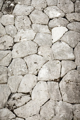 Background of stone wall texture
