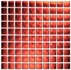 red mosaic