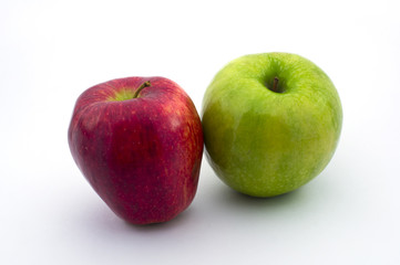 Two apples.
