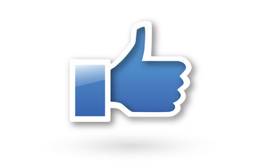 Obraz premium Thumb up like hand